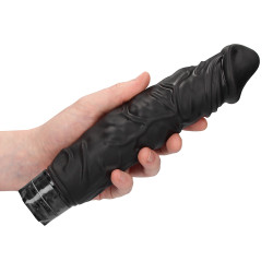 Shots Toys Gode vibrant Realistic 20  x 5cm Noir
